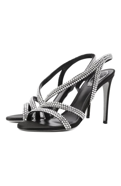 Женские текстильные босоножки lisa 105 RENE CAOVILLA, арт. C12190-105/R001