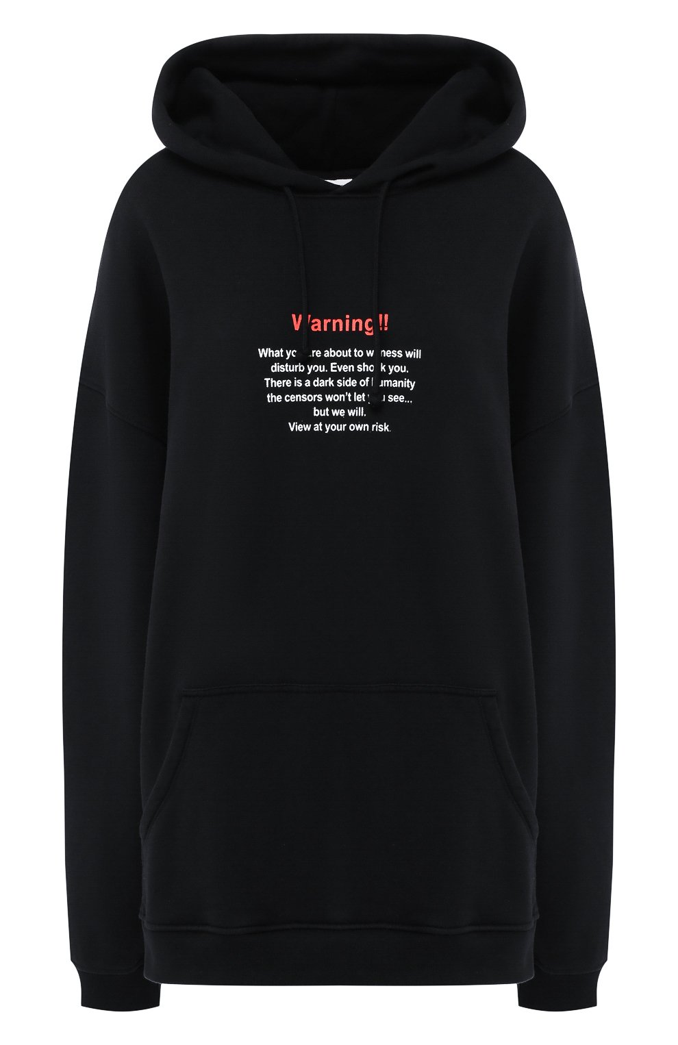 Хлопковое худ и VETEMENTS, арт. UAH20TR739/W, фото 1