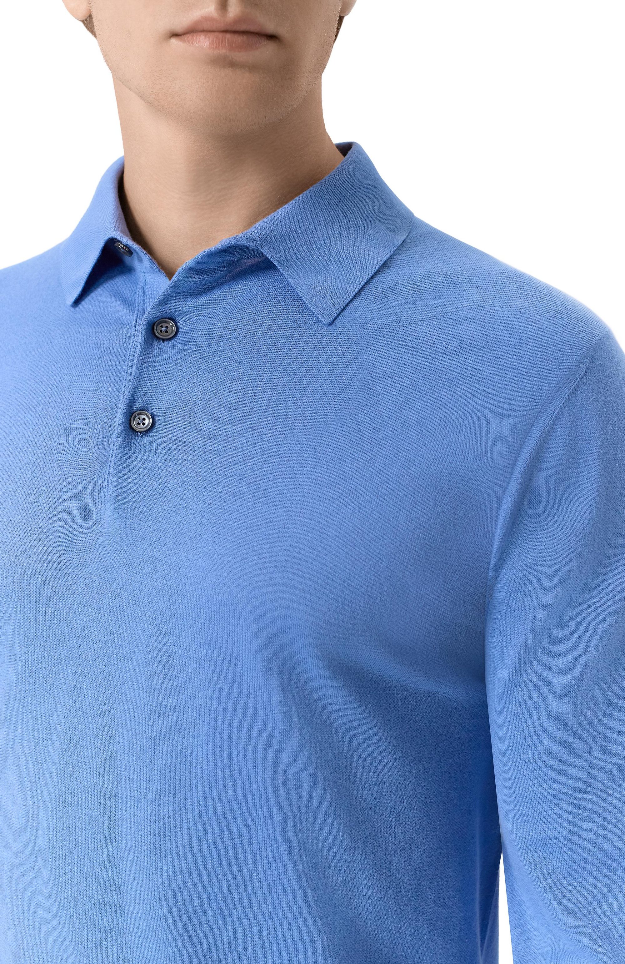 Хлопковое поло KITON, арт. UMKXX35624S, фото 5