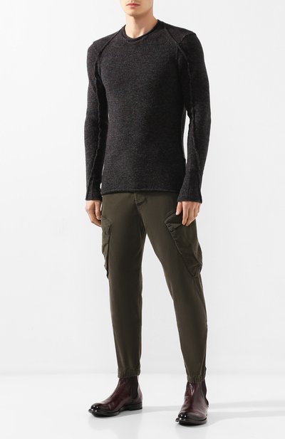 Хлопковые брюки-карго TRANSIT, арт. CFUTRJD131, фото 2