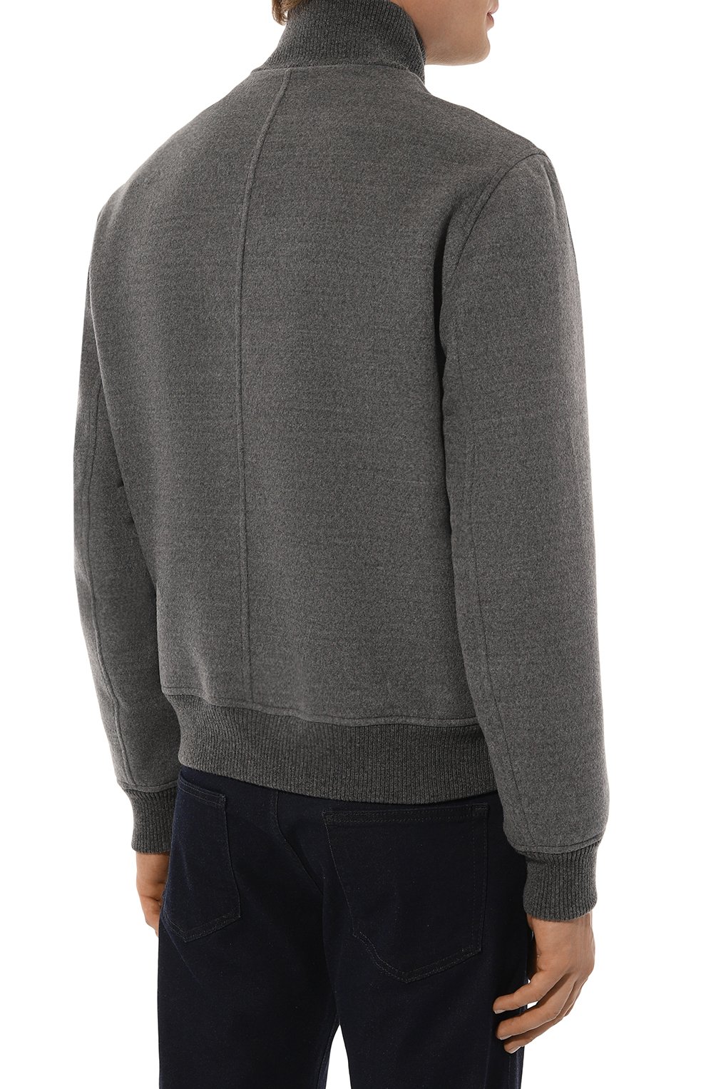 Шерстяной бомбер BRUNELLO CUCINELLI, арт. MY4416895, фото 4