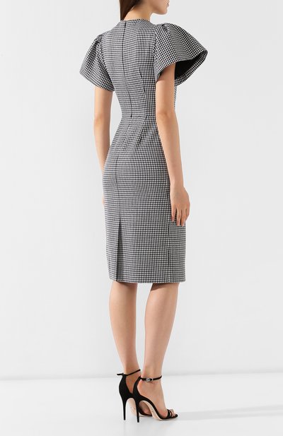 Шерстяное платье ALEXANDER MCQUEEN, арт. 579401/QJAAI, фото 4