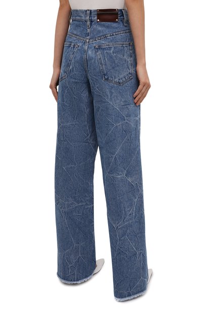 Джинсы DRIES VAN NOTEN голубого цвета по цене 45800 руб., арт. 212-012404-3381, фото 4 Джинсы DRIES VAN NOTEN, арт. 212-012404-3381, фото 4