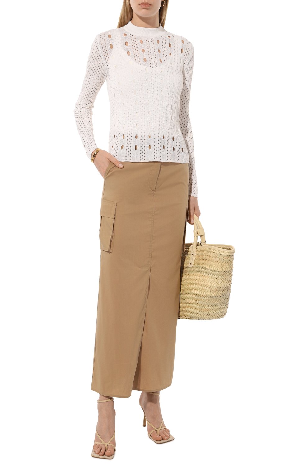 Пуловер из вискозы и хлопка MRZ, арт. 0075_, фото 2