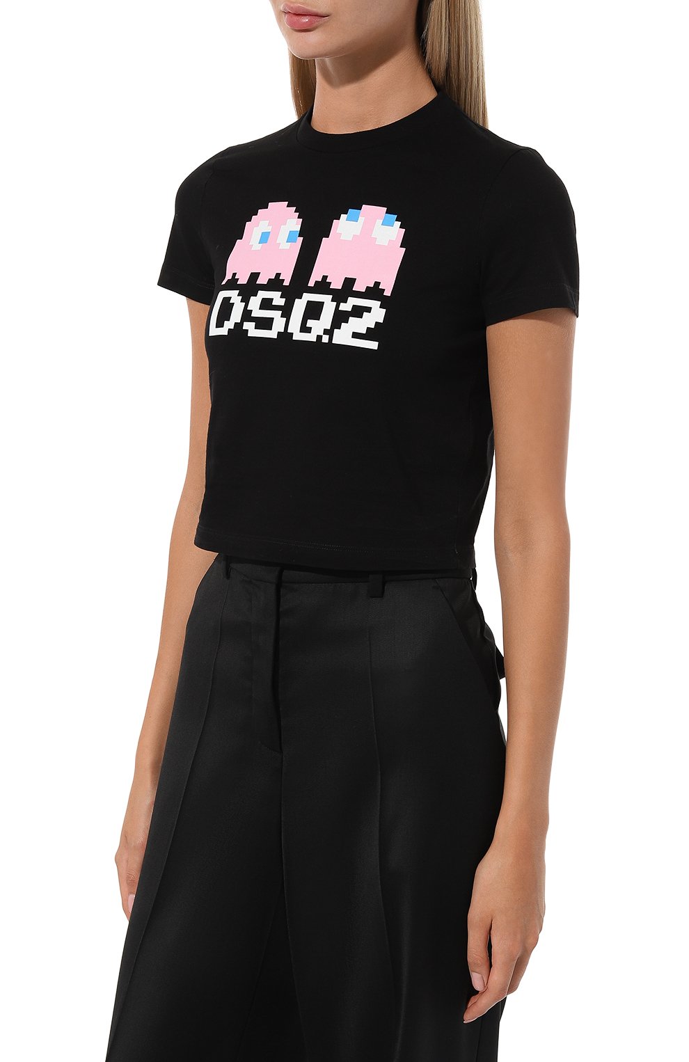 Хлопковая футболка DSQUARED2, арт. S72GD0492/S23009, фото 3