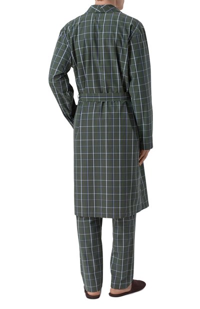 Хлопковый халат HANRO, арт. 075116, фото 4