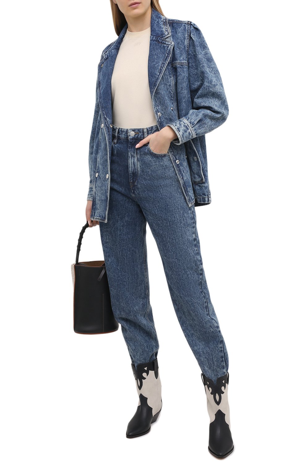 Джинсы ISABEL MARANT ETOILE, арт. PA1851-21P019E/C0RSYSR, фото 2