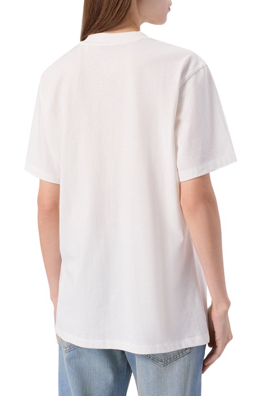 Хлопковая футболка HUGO 50550901 Белый  50550901 Фото 4