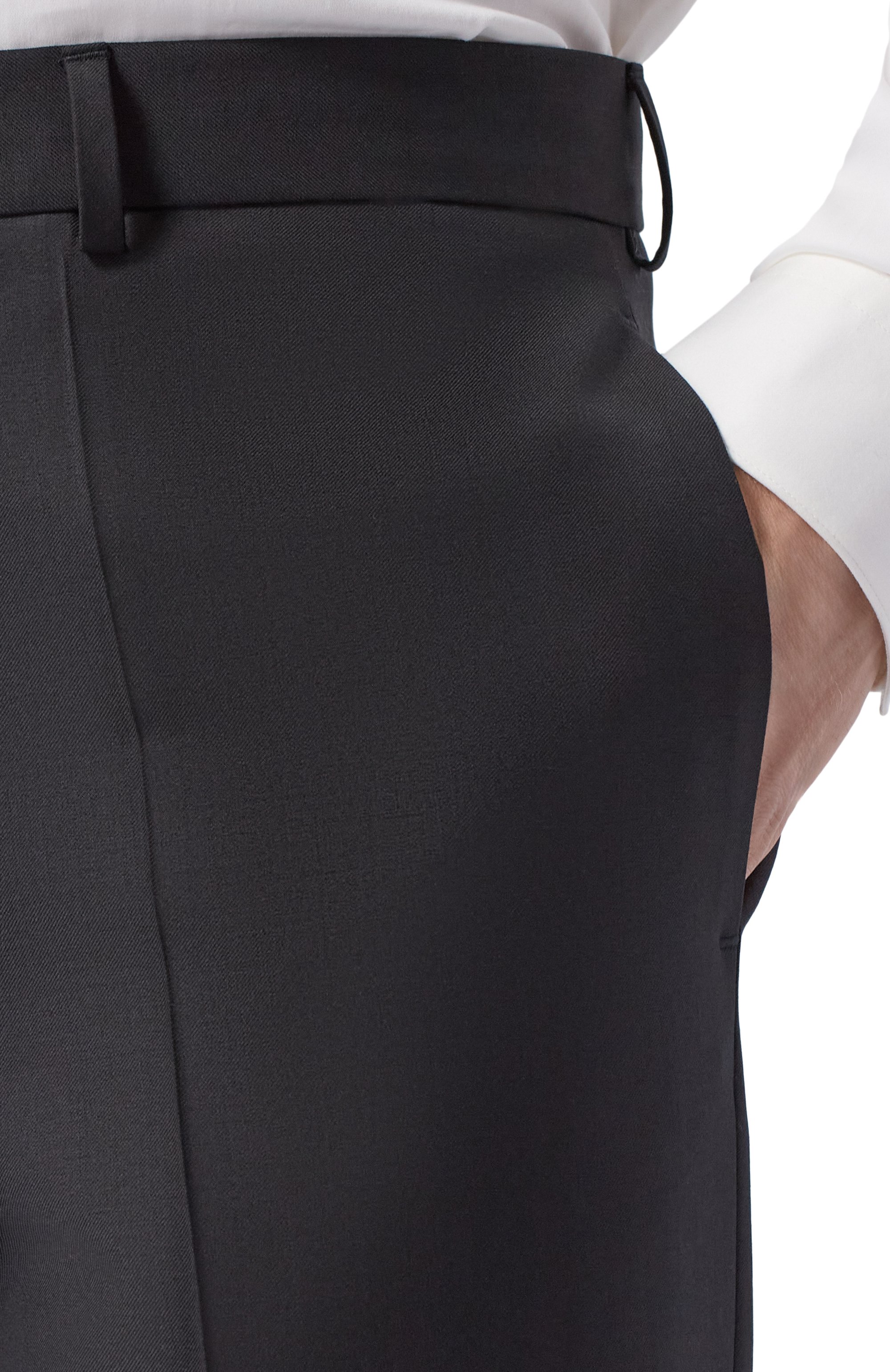 Шерстяные брюки BOSS CAMEL, арт. 50509909, фото 5