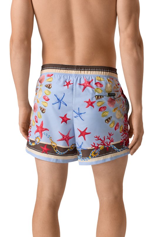 Плавки-шорты Dolce & Gabbana M4F34T/FIM60 Голубой  M4F34T/FIM60 Фото 3