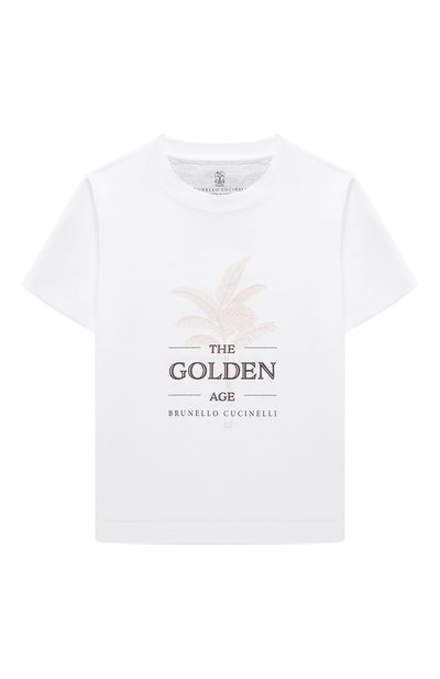 Хлопковая футболка BRUNELLO CUCINELLI, арт. B0B13T149A