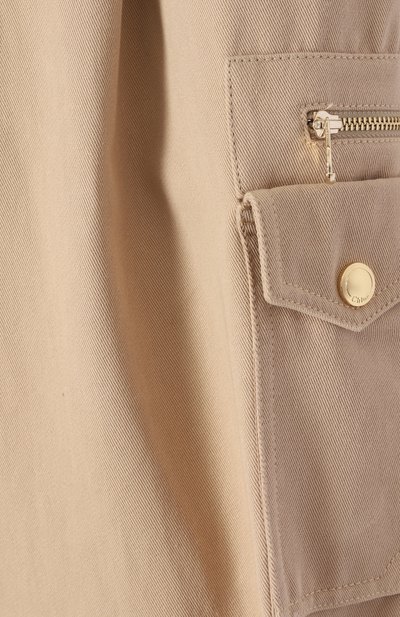 Хлопковые брюки-карго CHLOÉ, арт. C20461, фото 3