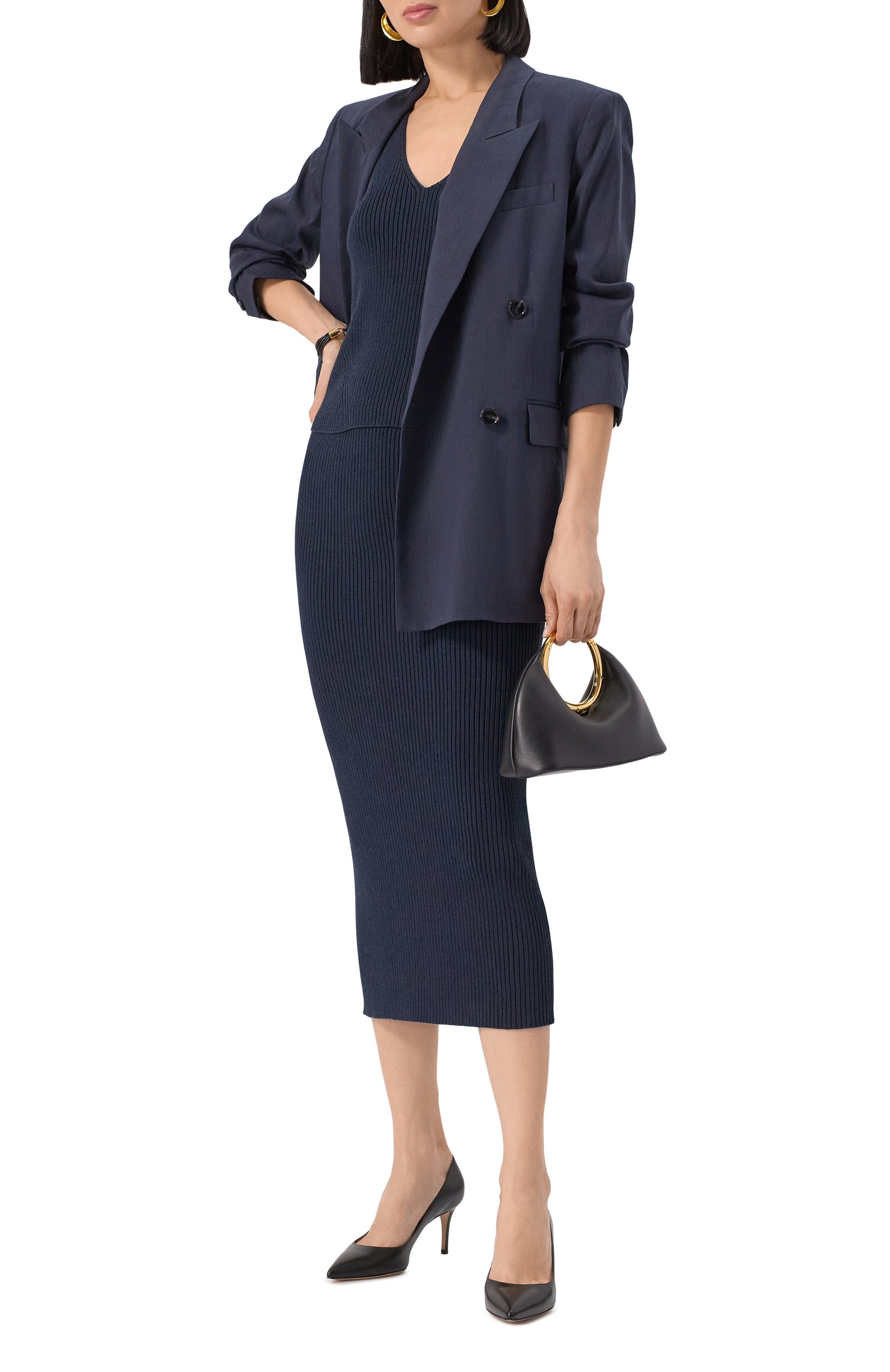 Юбка из вискозы и хлопка BOSS, арт. 50537735, фото 2