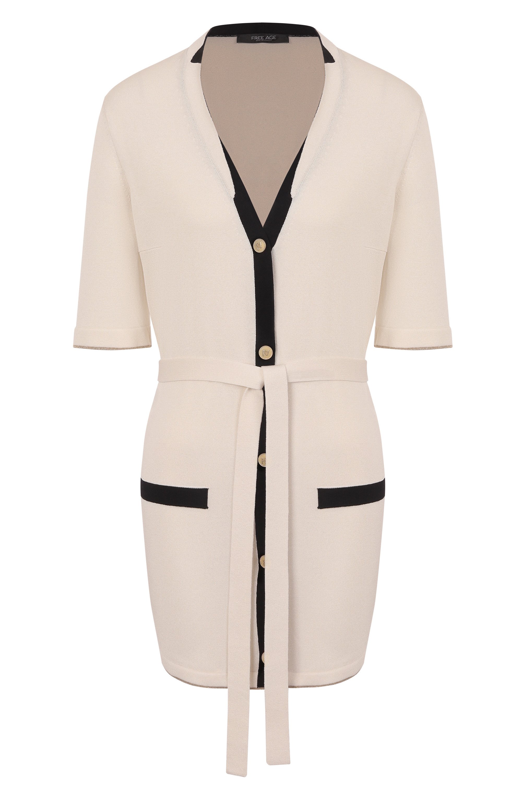 Кардиган из шелка и вискозы FREEAGE, арт. S25.CR072.6079.111, фото 1