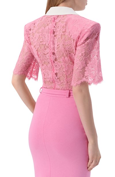 Боди из хлопка и вискозы ROWEN ROSE, арт. T0P_RR460, фото 4