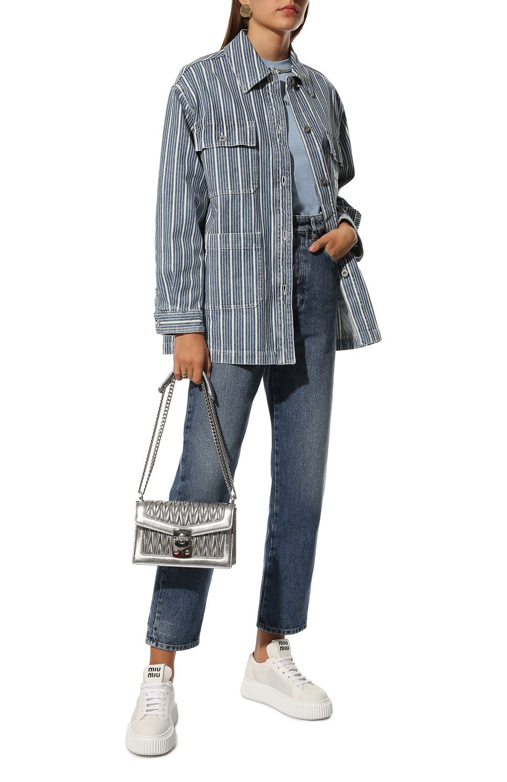 Джинсы MIU MIU, арт. GWP299-1ZGX-F0013, фото 2