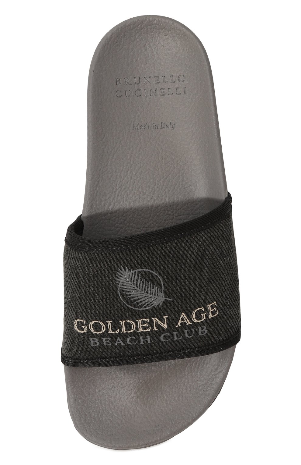 Текстильные шлепанцы BRUNELLO CUCINELLI, арт. BCTVN1R151, фото 4