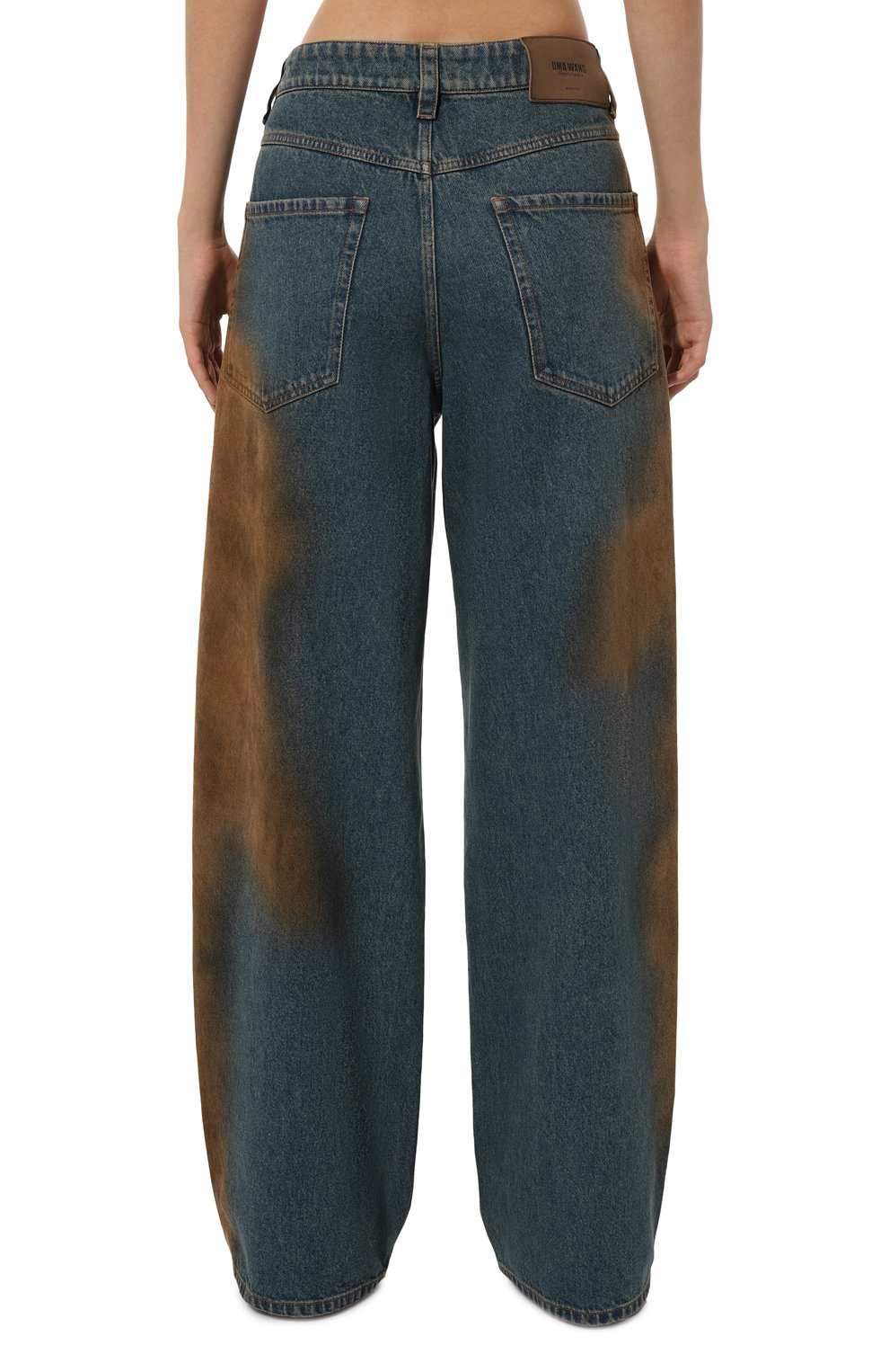 Джинсы UMA WANG синего цвета по цене 65600 руб., арт. S3 M UP3038, фото 4 Джинсы UMA WANG, арт. S3 M UP3038, фото 4
