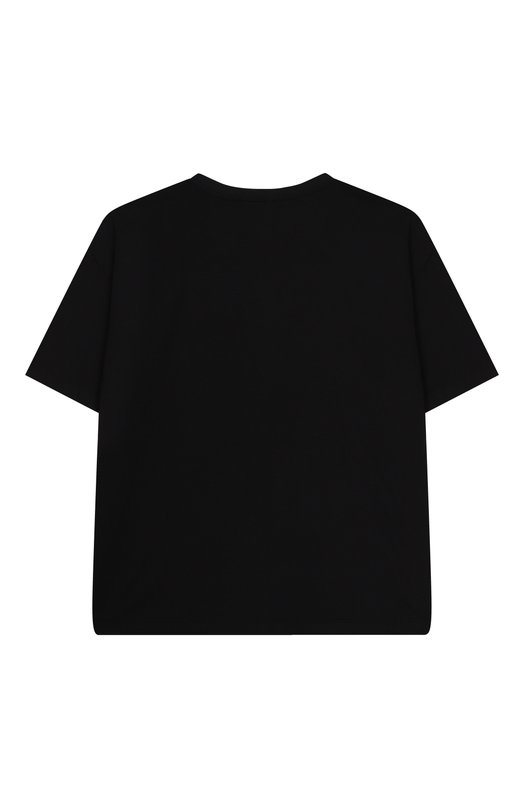 

Хлопковая футболка Philosophy di Lorenzo Serafini Kids, Чёрный