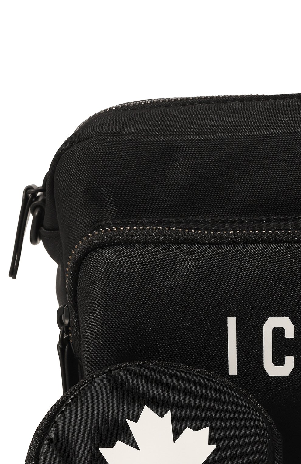 Сумка DSQUARED2 черного цвета по цене 52250 руб., арт. SDW0055 11703199, фото 3 Сумка DSQUARED2, арт. SDW0055 11703199, фото 3