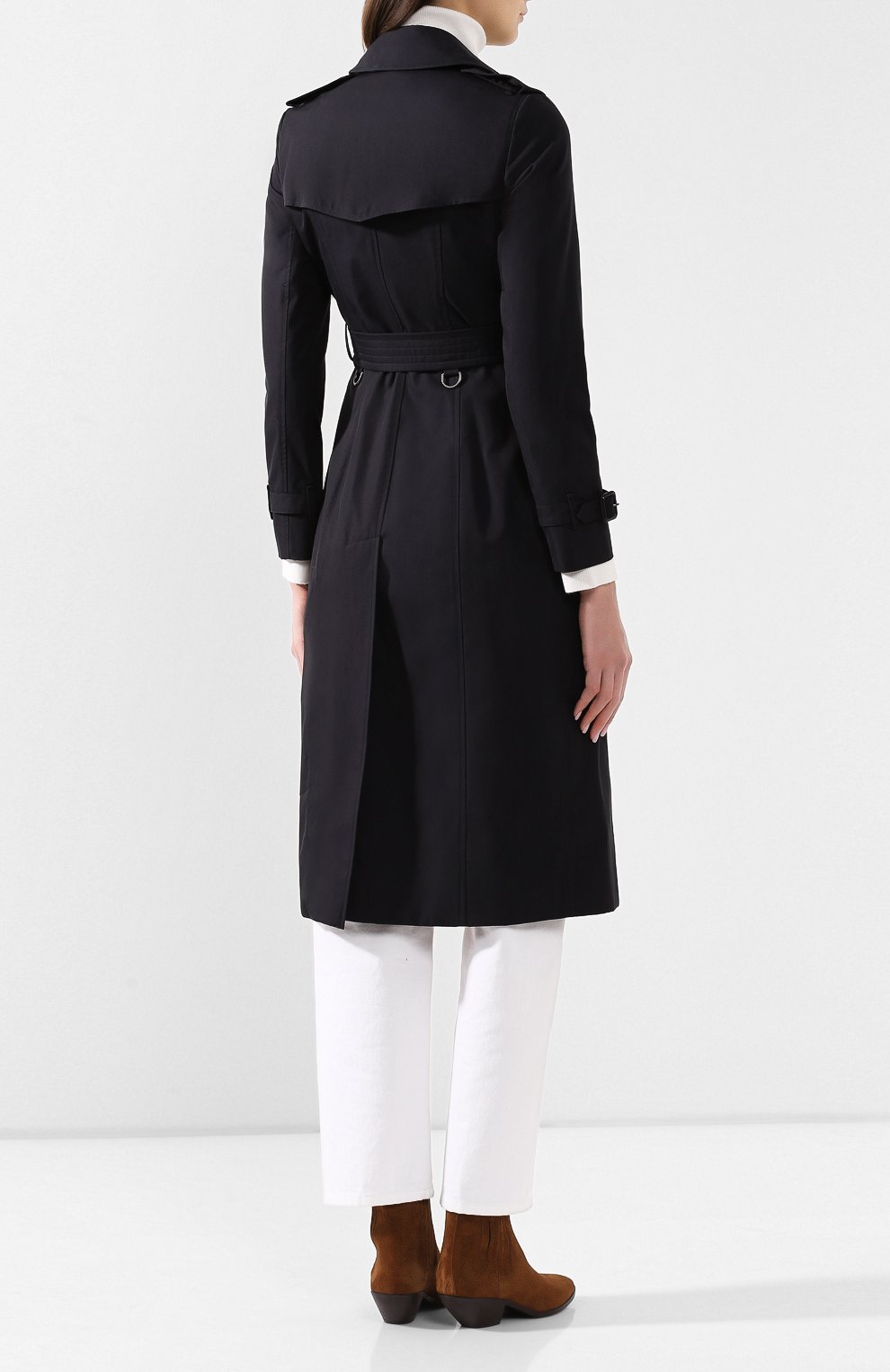 Хлопковый тренч chelsea BURBERRY, арт. 4073379, фото 4