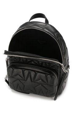 Женский рюкзак helia JIMMY CHOO черного цвета, арт. HELIA BACKPACK/TMN | Фото 4 (Размер: medium; Материал: Натуральная кожа; Материал сплава: Проставлено, Проверено; Статус проверки: Проверено, Проверена категория; Драгоценные камни: Проставлено; Стили: Кэжуэл)