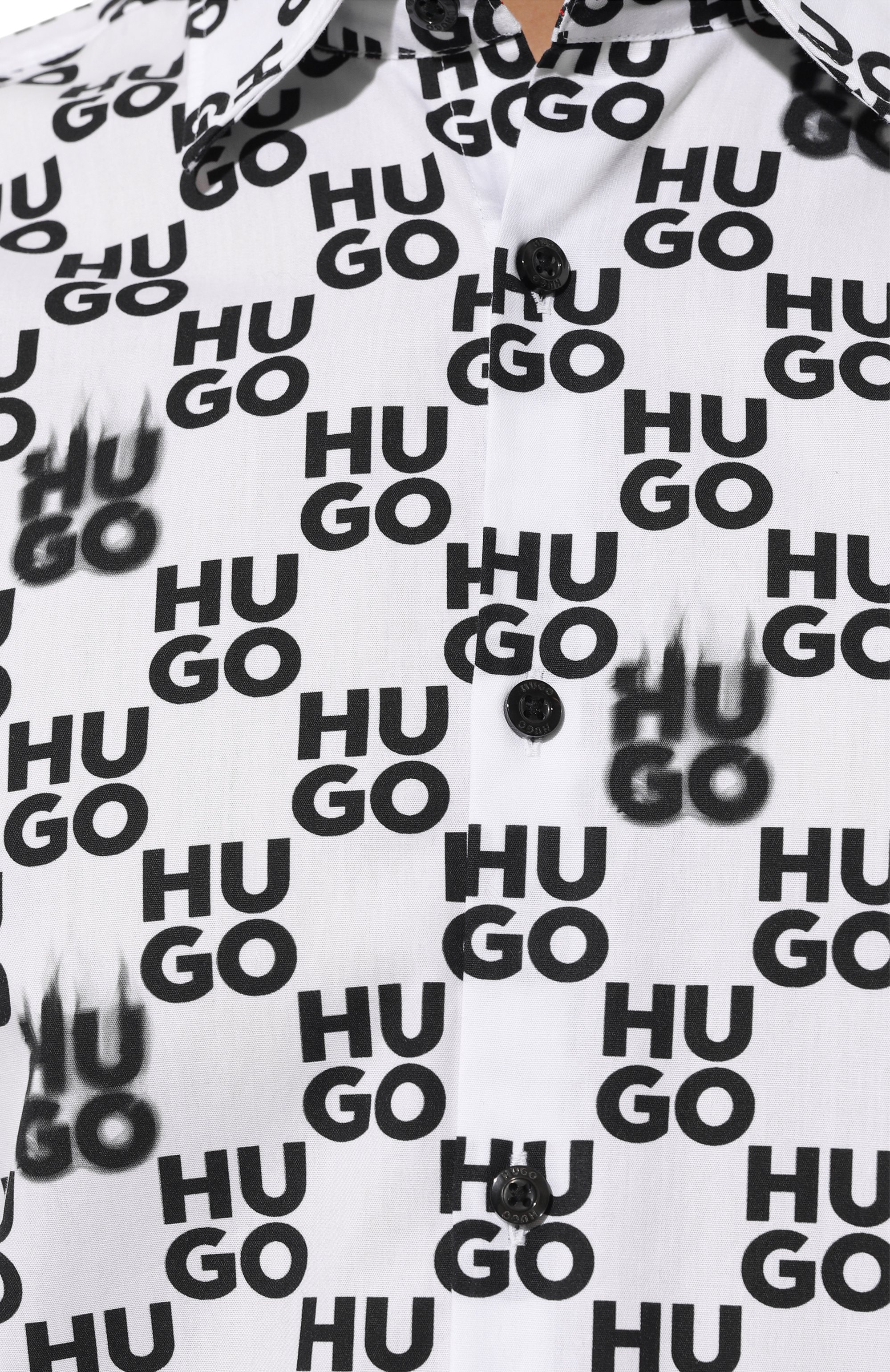 Хлопковая рубашка HUGO, арт. 50534257, фото 5