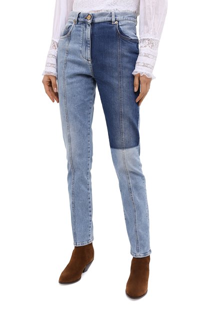 Джинсы VERSACE синего цвета по цене 66850 руб., арт. A87230/A235983, фото 4 Джинсы VERSACE, арт. A87230/A235983, фото 4