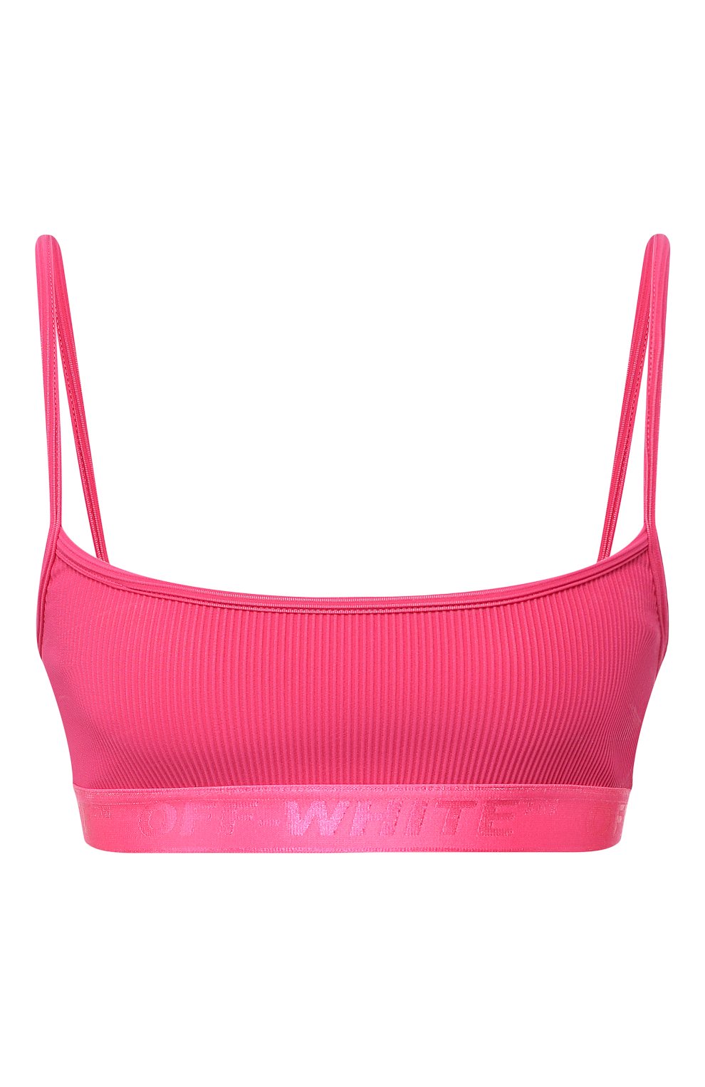Кроп-топ OFF-WHITE фуксия цвета по цене 17200 руб., арт. 0WAE002R19B850572800, фото 1 Кроп-топ OFF-WHITE, арт. 0WAE002R19B850572800, фото 1
