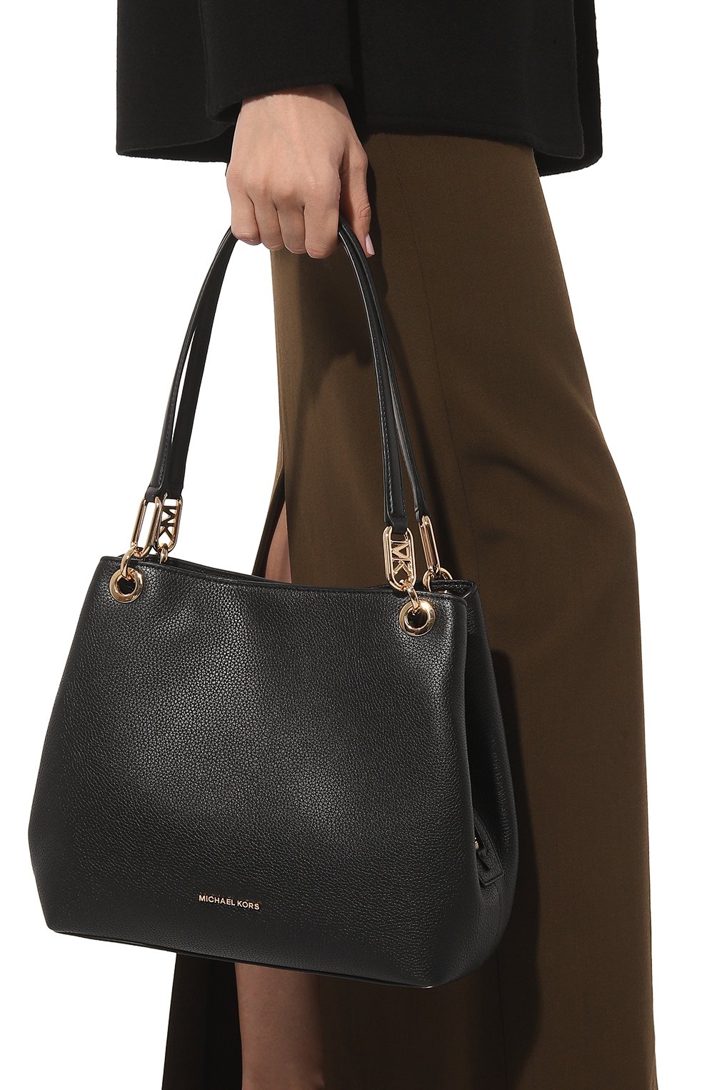 Сумка kensington MICHAEL MICHAEL KORS черного цвета по цене 43300 руб., арт. 30F3G8KT7L, фото 2 Сумка kensington MICHAEL MICHAEL KORS, арт. 30F3G8KT7L, фото 2