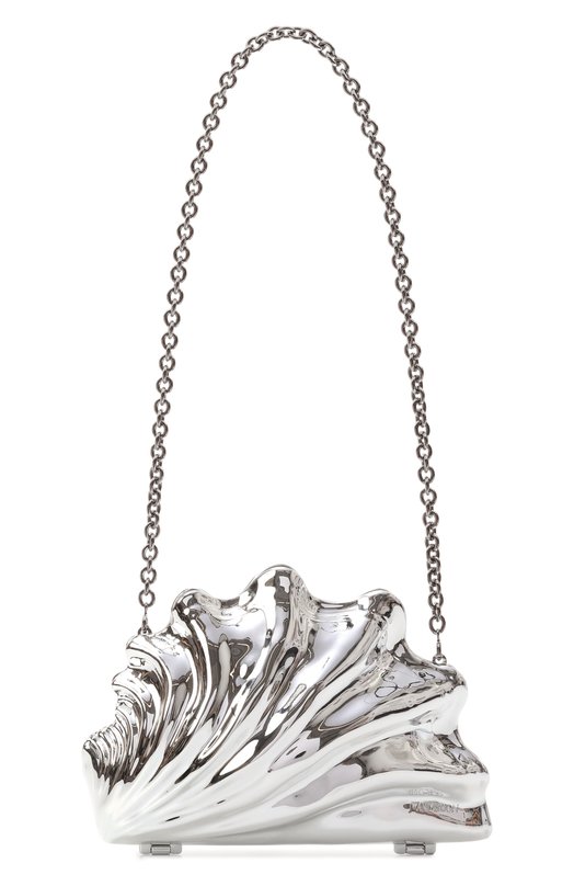 Клатч Shell JW Anderson HB0735/FA0456 Серебряный HB0735/FA0456