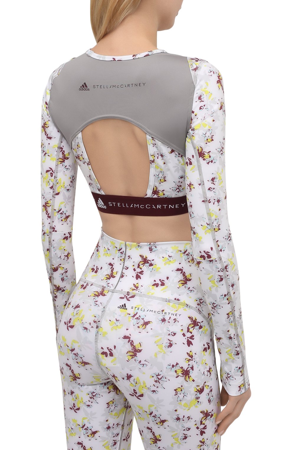 Топ ADIDAS BY STELLA MCCARTNEY разноцветного цвета по цене 9290 руб., арт. GL7335, фото 4 Топ ADIDAS BY STELLA MCCARTNEY, арт. GL7335, фото 4