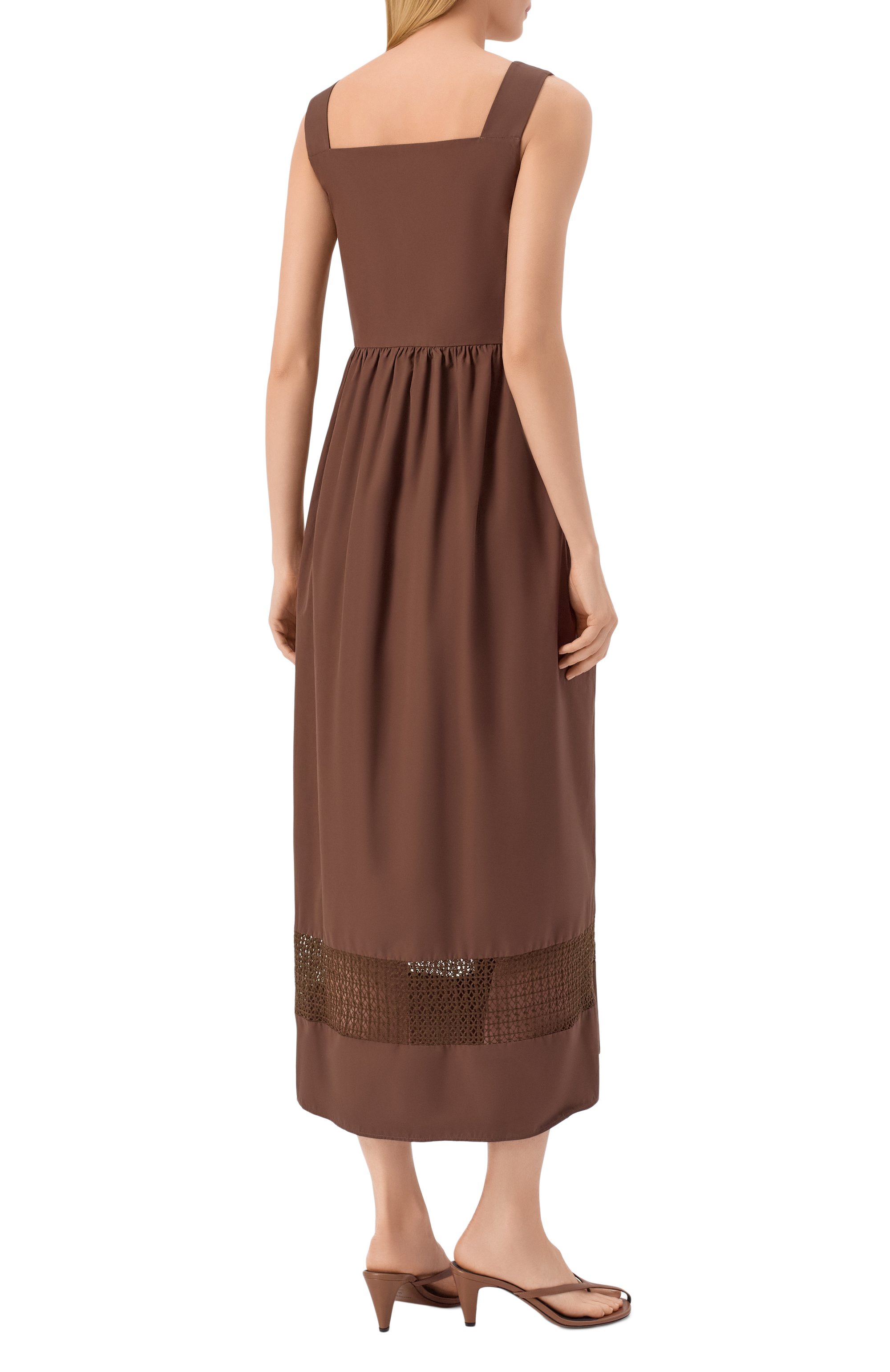 Хлопковое платье WEEKEND MAX MARA, арт. WKDG0LA, фото 3