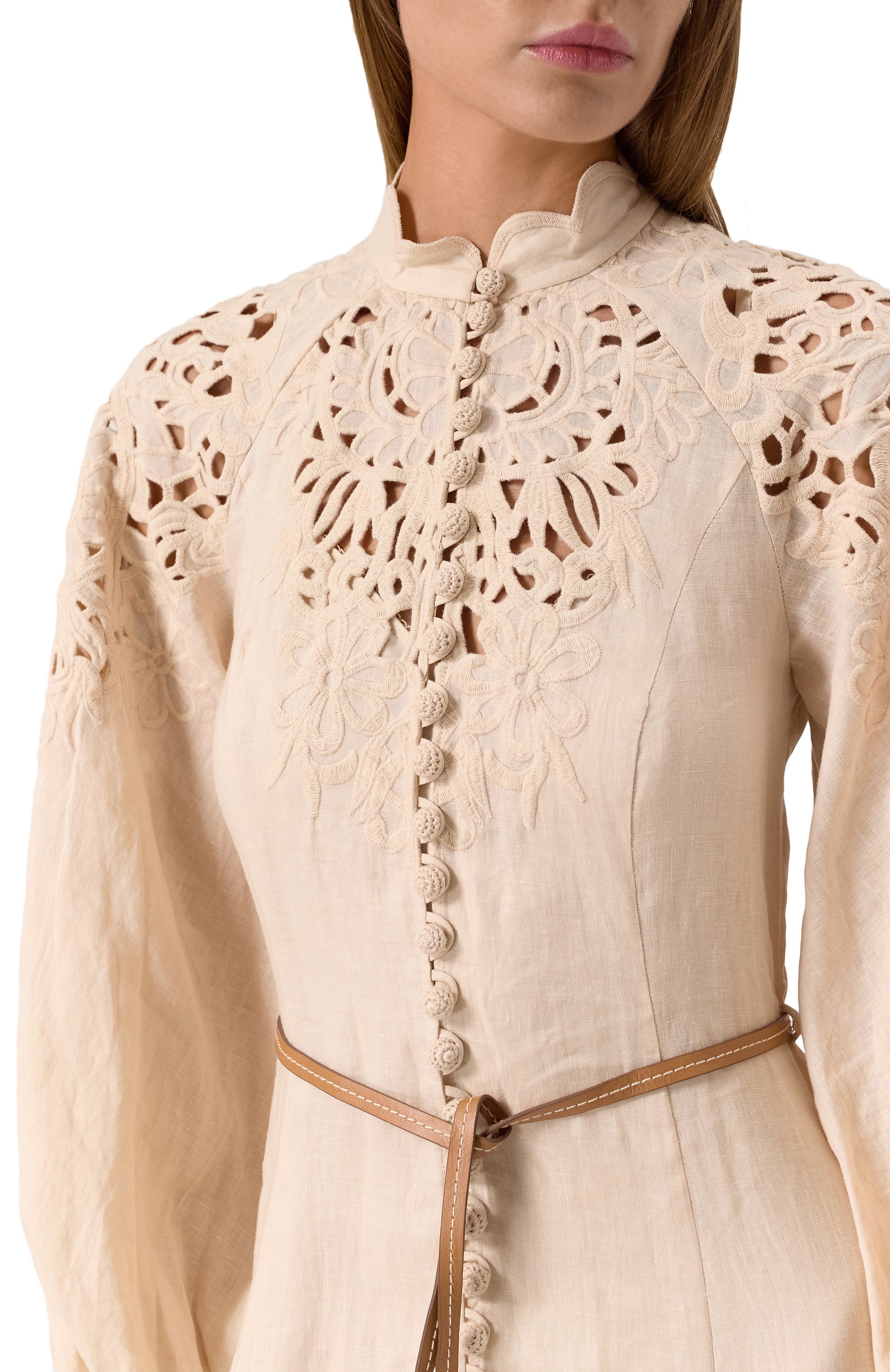 Льняное платье ZIMMERMANN, арт. 1743DRS251, фото 5