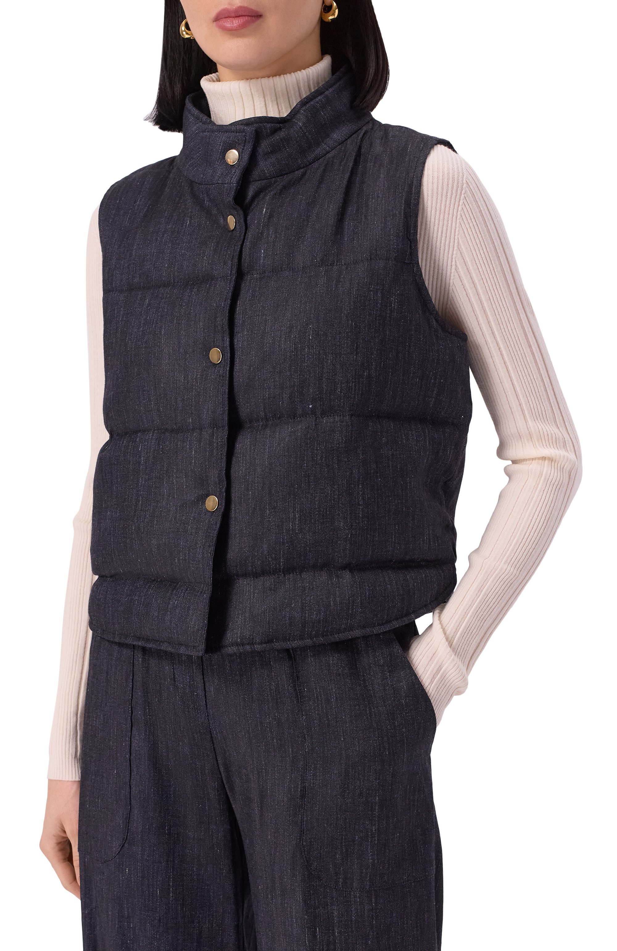 Утепленный жилет LORENA ANTONIAZZI, арт. P2538PI15A/4809, фото 3