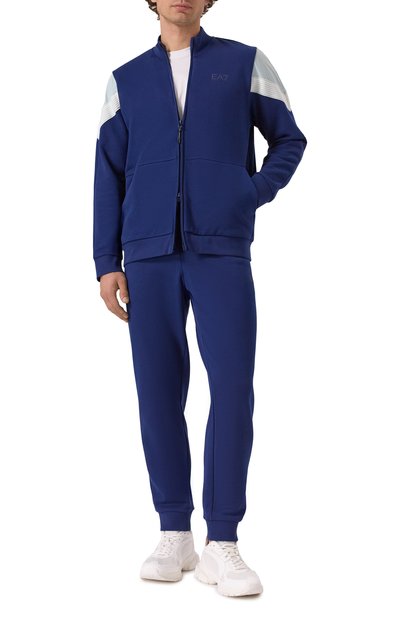 Мужской хлопковый спортивный костюм EA7, арт. 7M000268/AF12451