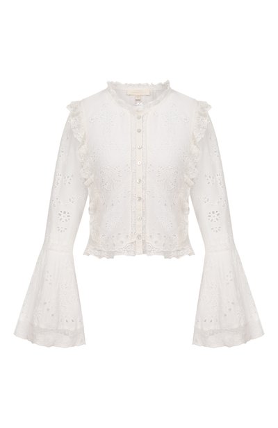 Женская хлопковая блузка LOVE SHACK FANCY, арт. T1512-3233