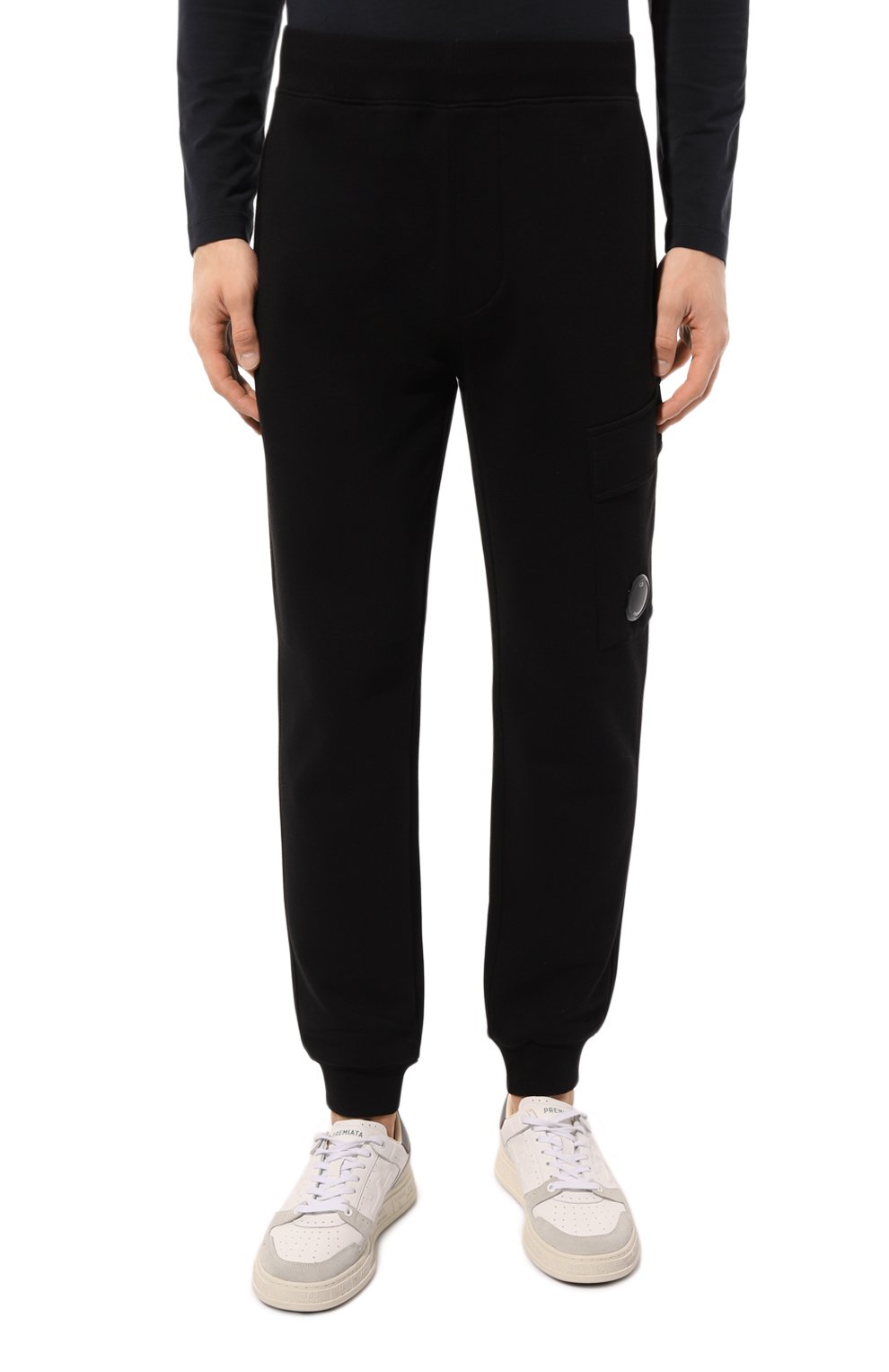 Хлопковые джоггеры C.P. COMPANY, арт. 17CMSP017A005086W, фото 3