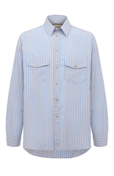 Хлопковая рубашка GUCCI, арт. 568298 ZABYZ, фото 1