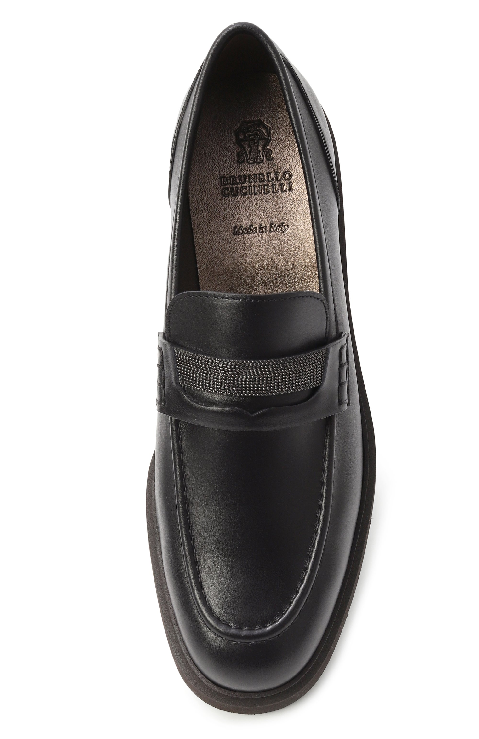 Кожаные пенни-лоферы BRUNELLO CUCINELLI, арт. MZSKG2370P, фото 6