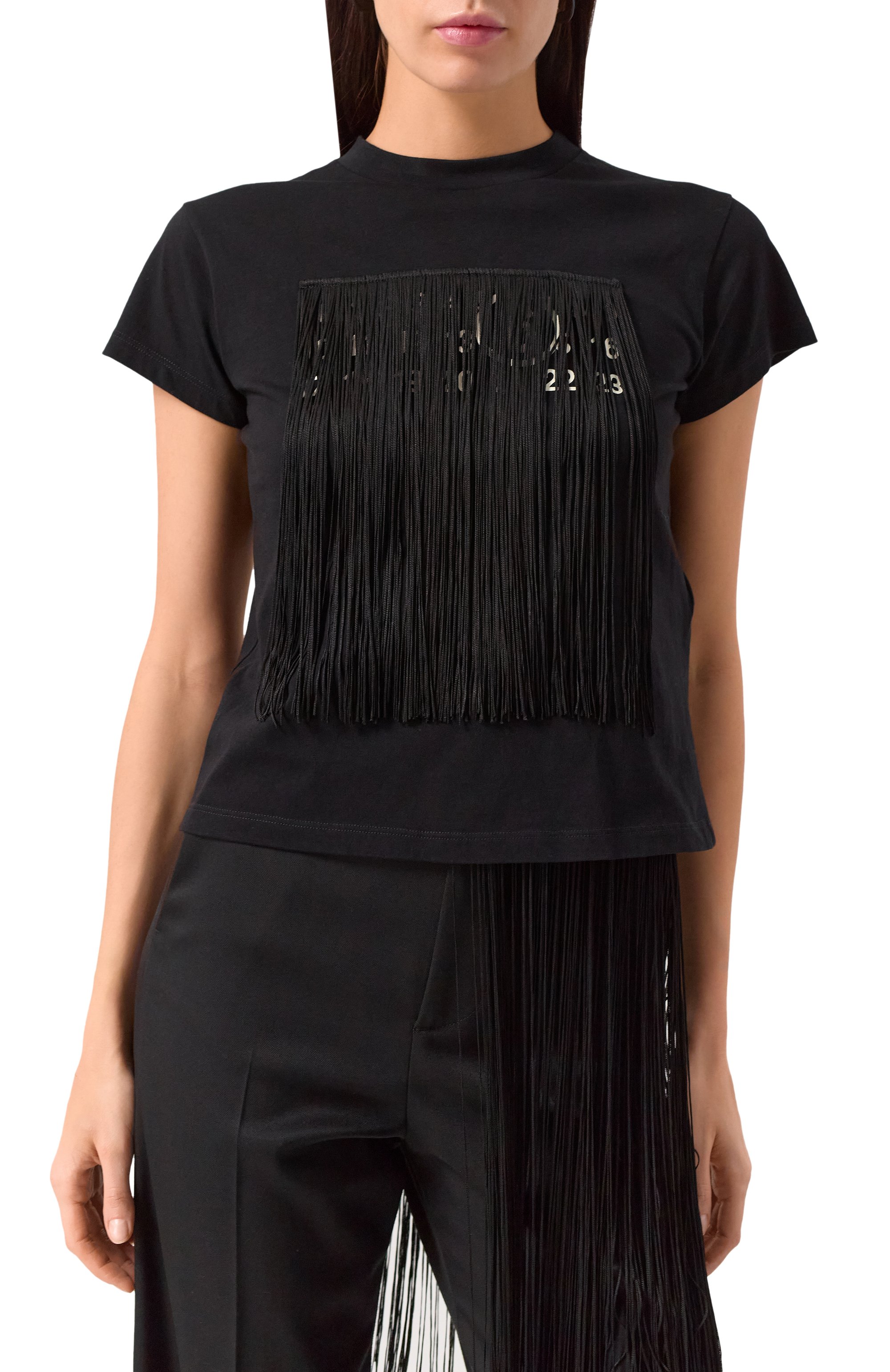 Хлопковая футболка MM6, арт. S52GC0332/M20048, фото 3