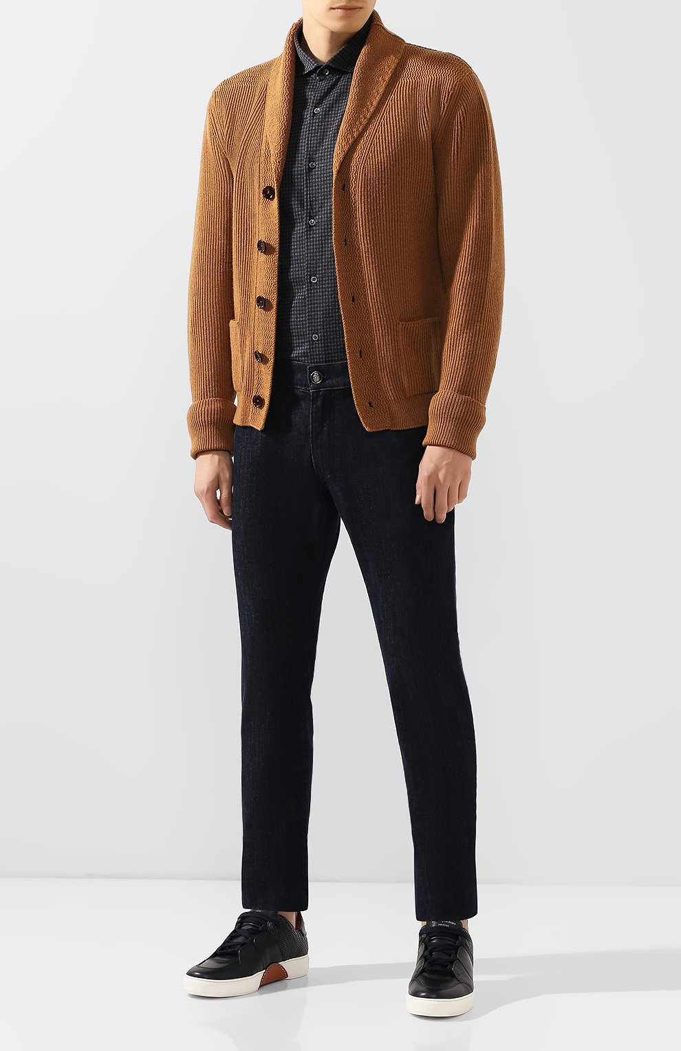 Хлопковая сорочка LORO PIANA, арт. FAI7796, фото 2