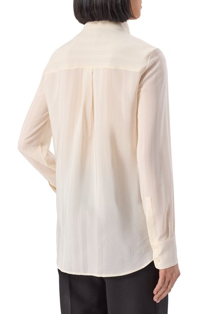 Шелковая блузка KITON, арт. D38455K0987E01, фото 4