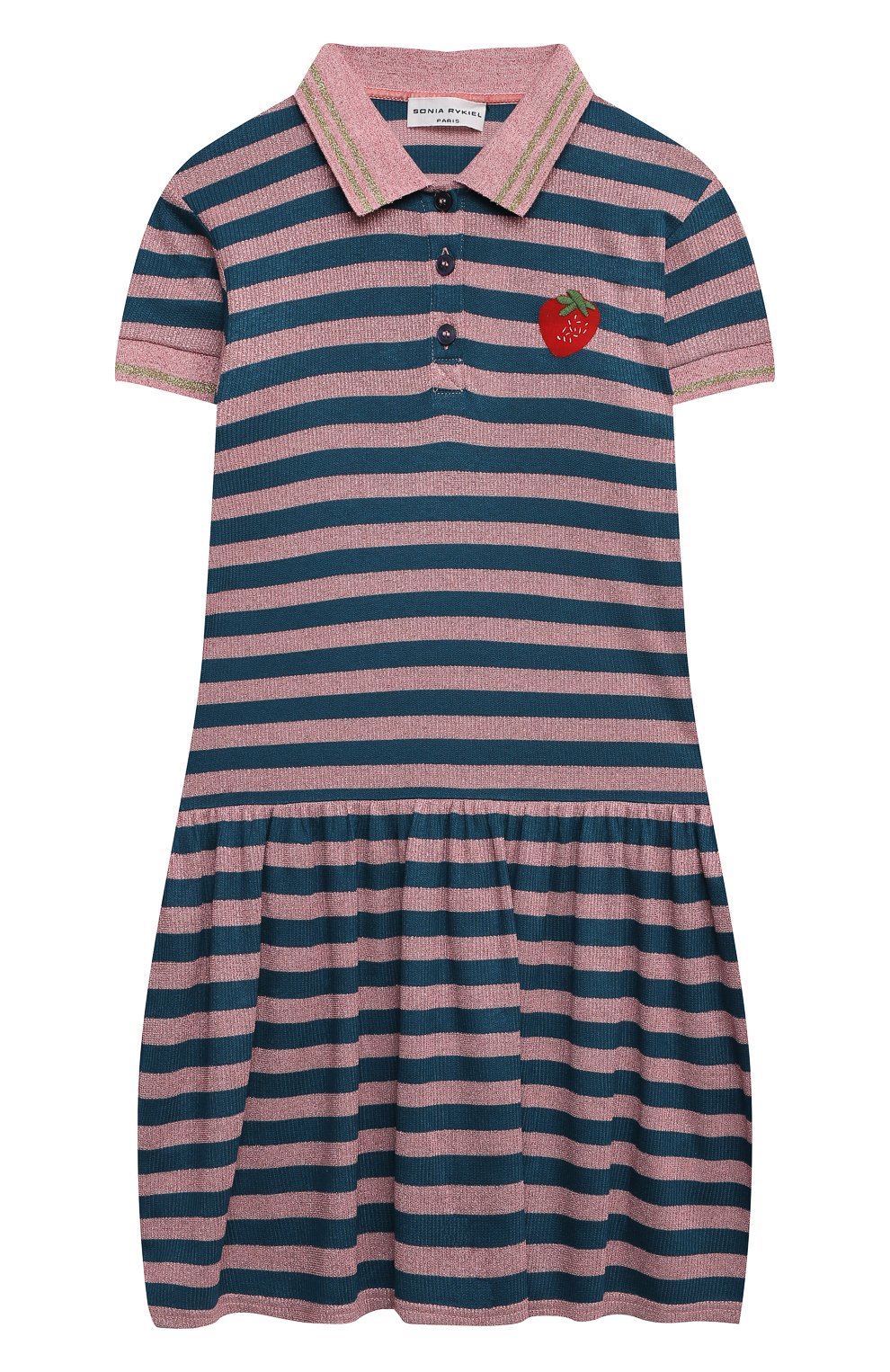 Хлопковое платье SONIA RYKIEL ENFANT, арт. 21S1DR25, фото 1