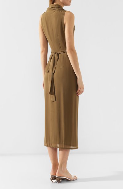 Шелковое платье RICK OWENS, арт. RP19S6527/G, фото 4