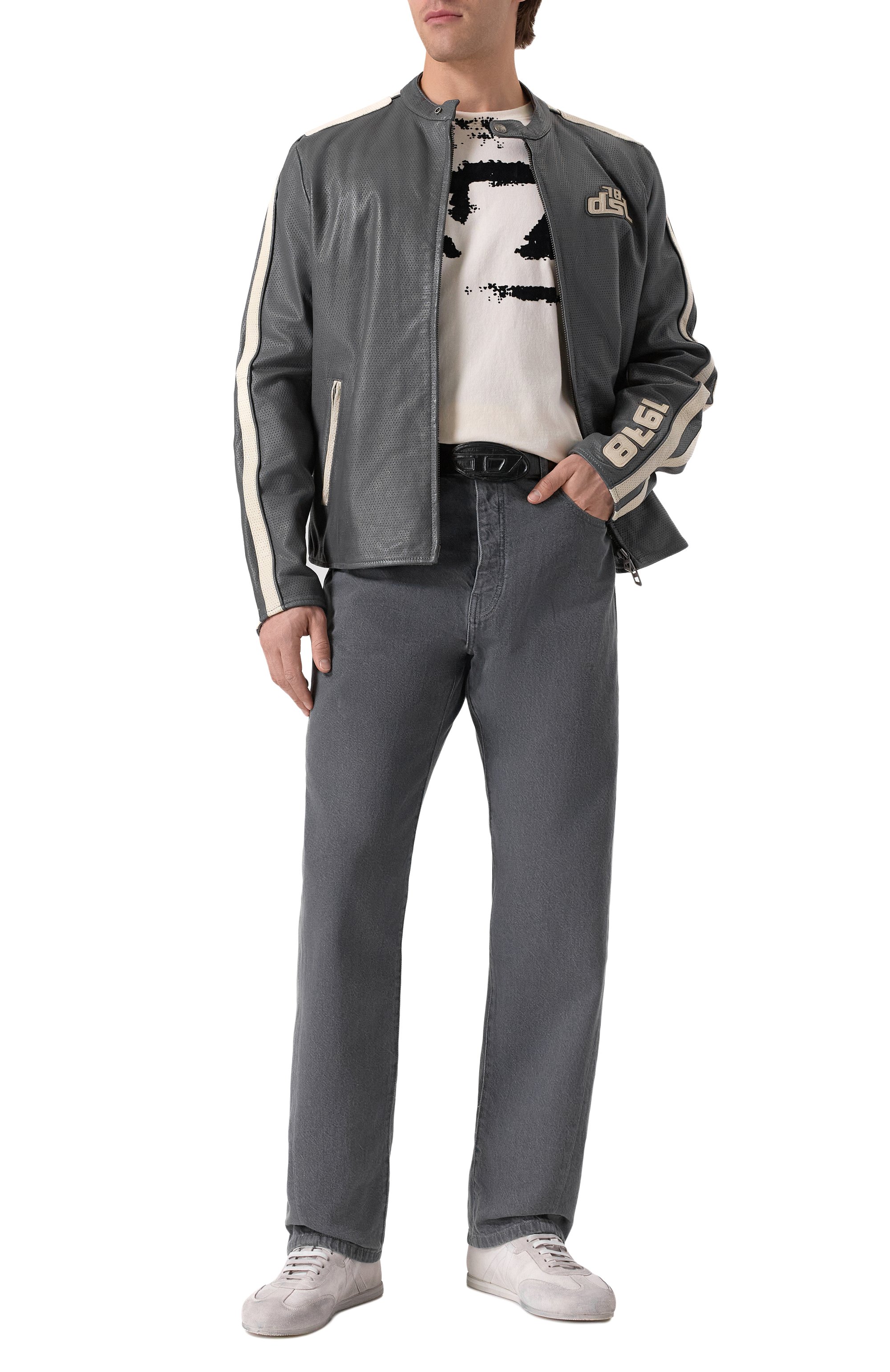 Хлопковая футболка DIESEL, арт. A13049/0DQAU, фото 2