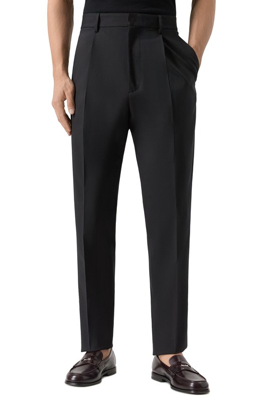 Шерстяные брюки Dsquared2 S74KB1055/S40320 Чёрный  S74KB1055/S40320 Фото 3