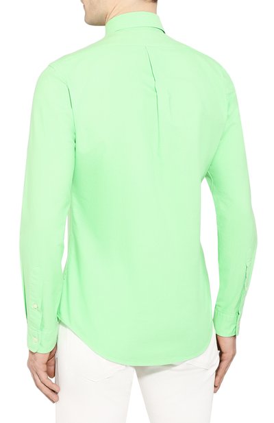 Хлопковая рубашка POLO RALPH LAUREN, арт. 710736557, фото 4