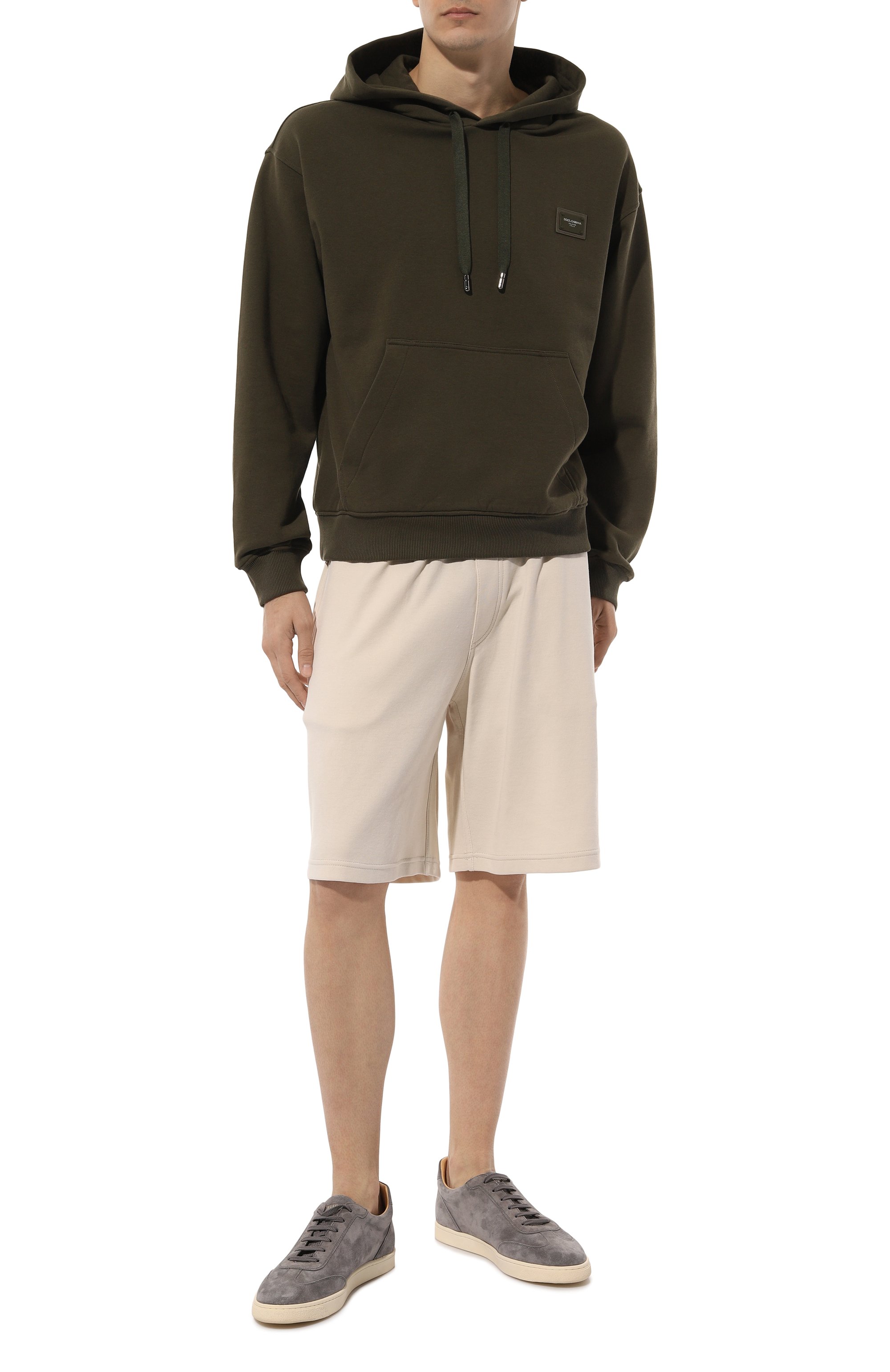 Хлопковые шорты BRUNELLO CUCINELLI, арт. M0T353242G, фото 2