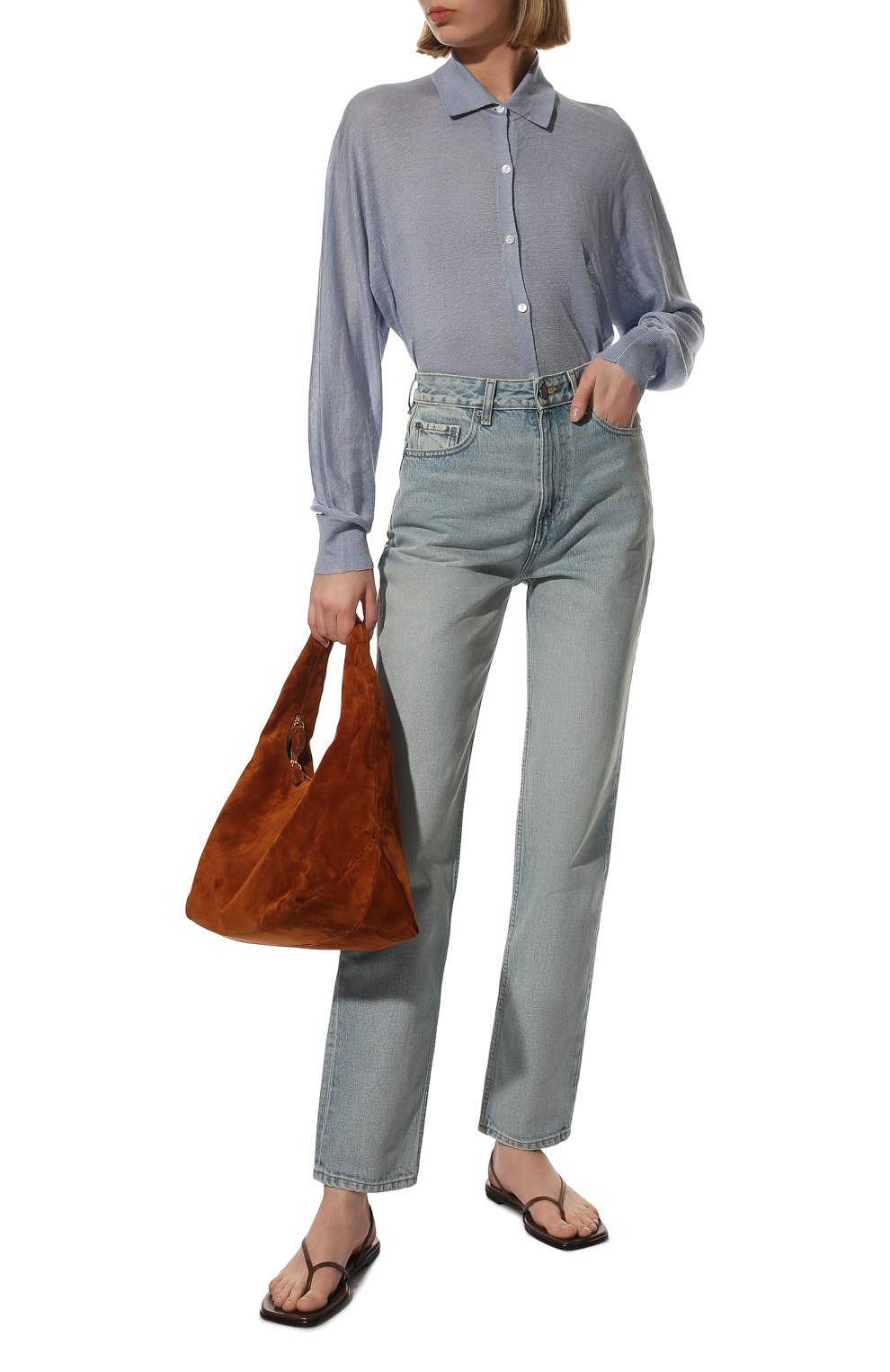 Кардиган изо льна и вискозы THEORY, арт. M0213704, фото 2